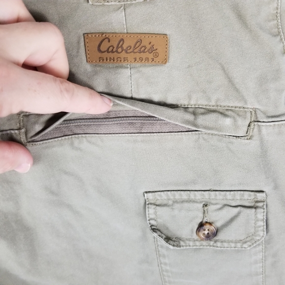 CABELA'S | convertible zip off utility shorts pant - Picture 6 of 9